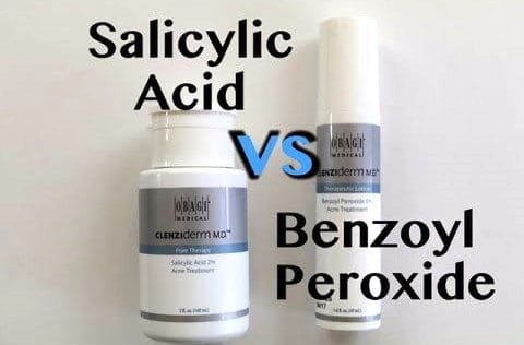 Salicylic Acid vs Benzoyl Peroxide