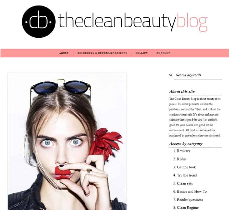 The Clean Beauty Blog