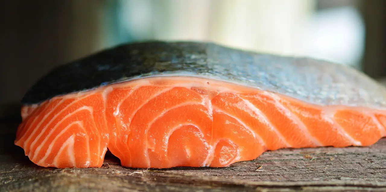 Salmon is one of the good food for your skin