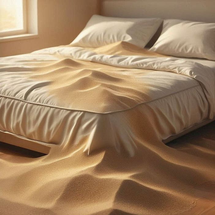 Why Does My Bed Always Feel Sandy