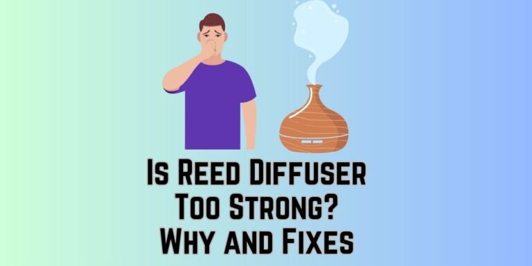 Reed Diffuser Too Strong? Reasons and Fixes