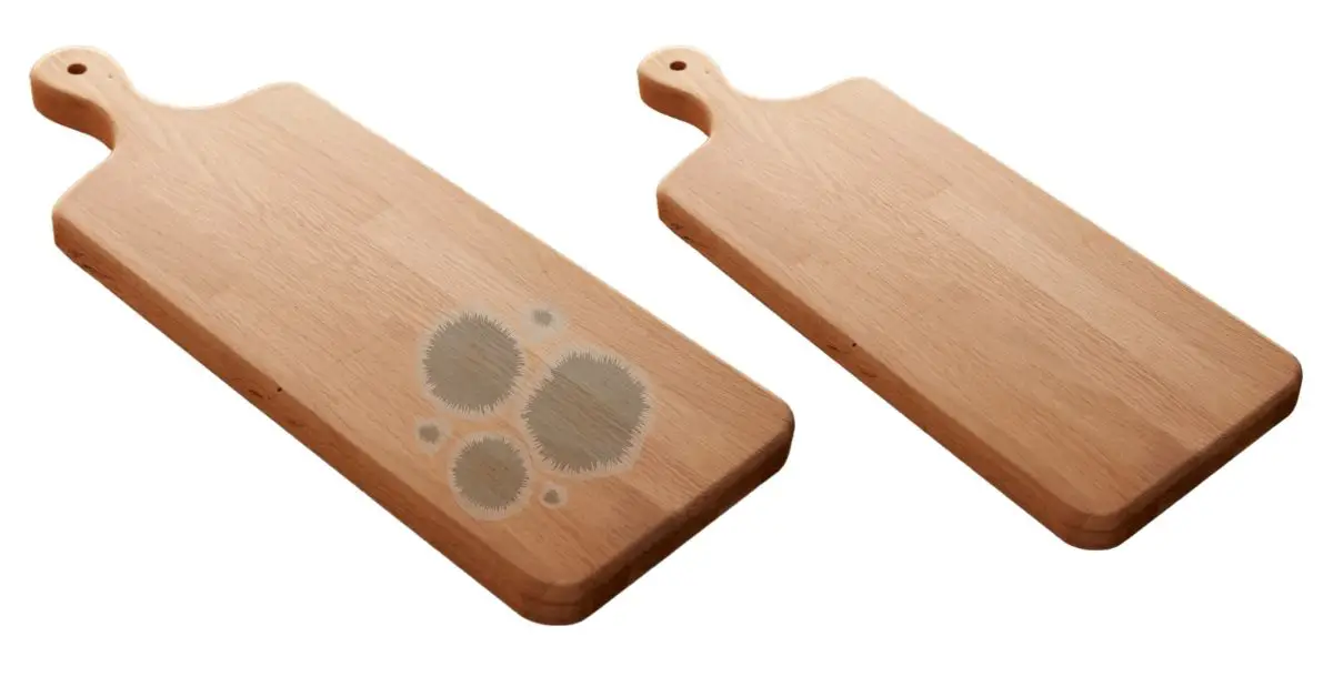 How to Remove Mold Stains from Wood Cutting Board?